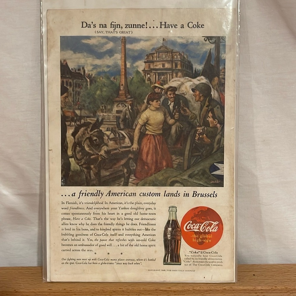 Vintage Coca-Cola Advertisement